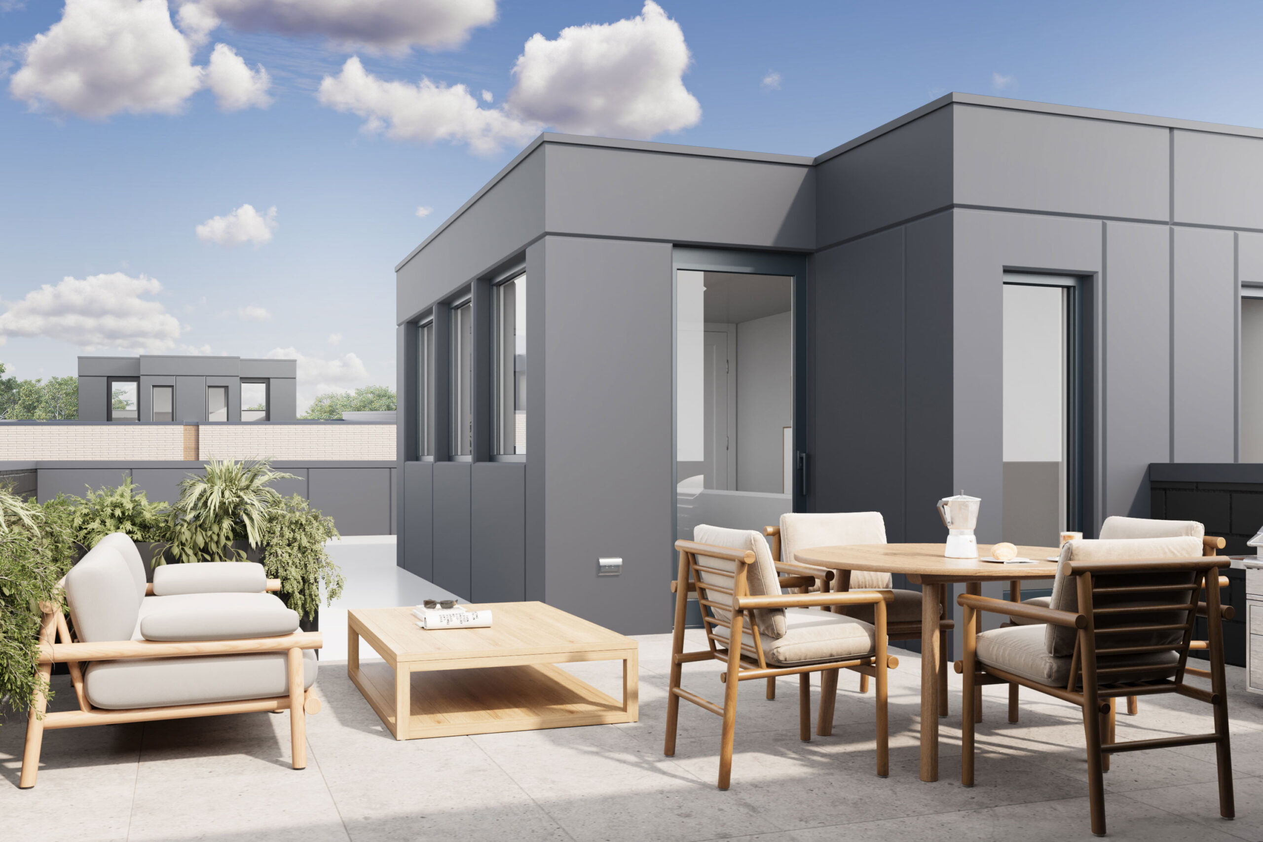 rooftop deck