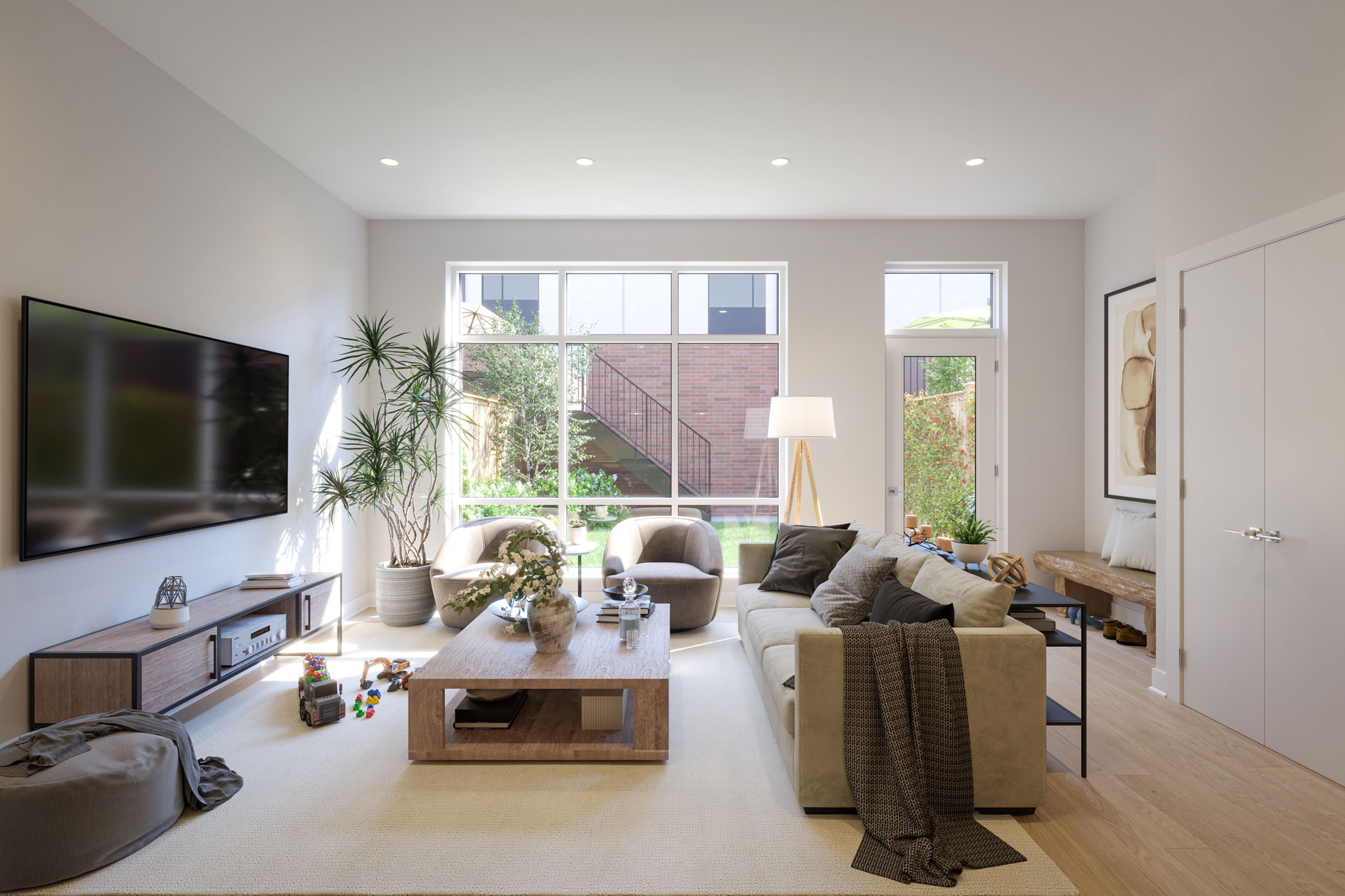 Living Room Windows