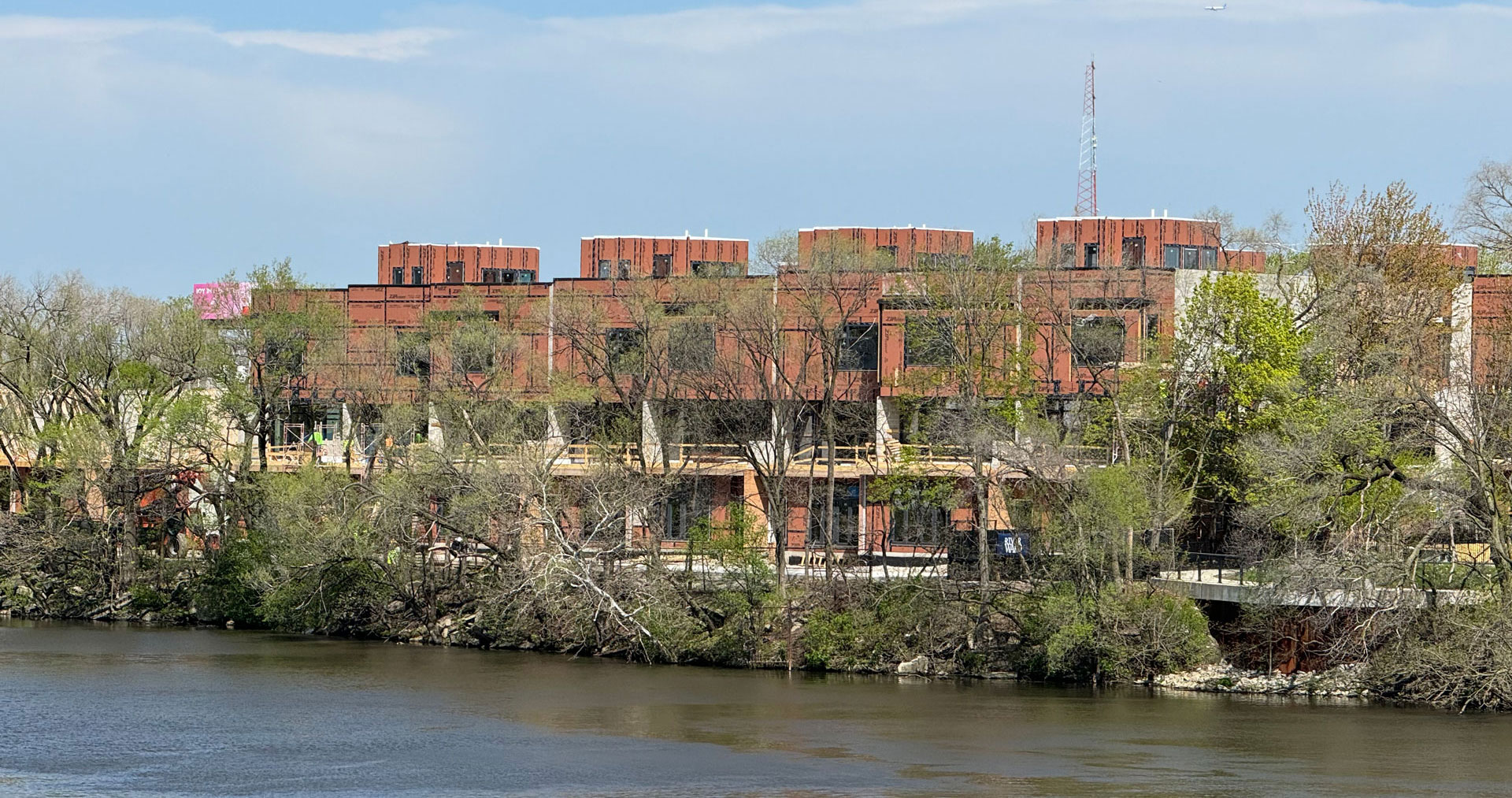 View from the river